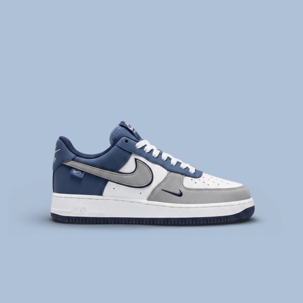 Nike Airforce Premium Beyaz Gri Mavi Nike Airforce Premium Beyaz Gri Mavi