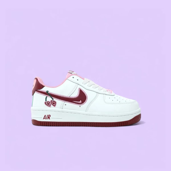 Nike Airforce Valentines Beyaz Kırmızı Nike Airforce Valentines Beyaz Kırmızı