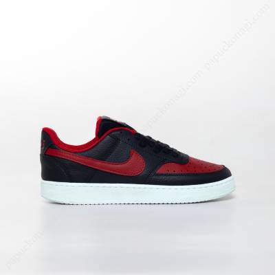 Nike Court Siyah Kırmızı Nike Court Siyah Kırmızı