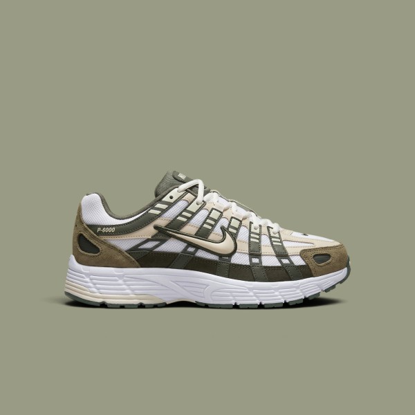 NIKE New P-6000 Bej Yeşil NIKE New P-6000 Bej Yeşil