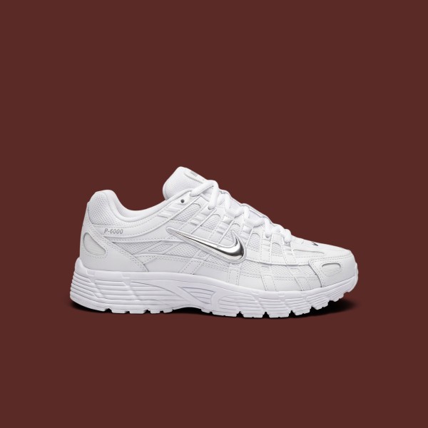 NIKE New P-6000 Beyaz Gümüş NIKE New P-6000 Beyaz Gümüş