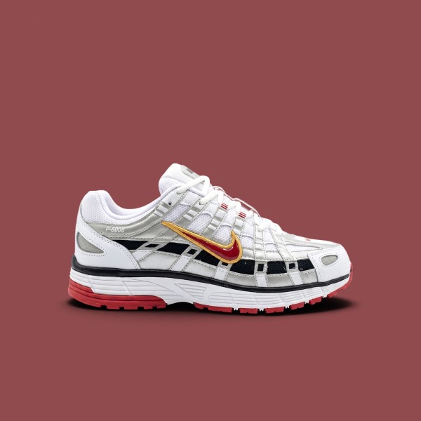 NIKE New P-6000 Gri Kırmızı NIKE New P-6000 Gri Kırmızı