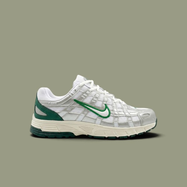 NIKE New P-6000 Gri Yeşil NIKE New P-6000 Gri Yeşil