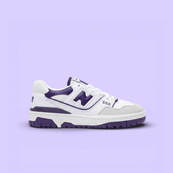 Outlet - New Balance 550 Beyaz Mor Outlet - New Balance 550 Beyaz Mor