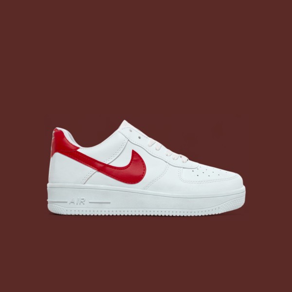 Outlet - Nike Airforce Beyaz Kırmızı Outlet - Nike Airforce Beyaz Kırmızı