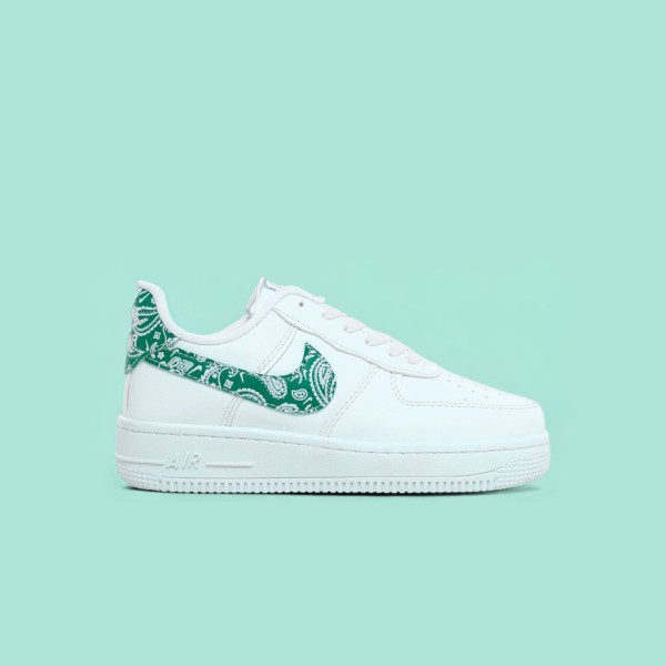 Outlet - Nike Airforce Desenli Beyaz Yeşil Outlet - Nike Airforce Desenli Beyaz Yeşil