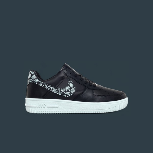Outlet - Nike Airforce Desenli Siyah Beyaz Outlet - Nike Airforce Desenli Siyah Beyaz