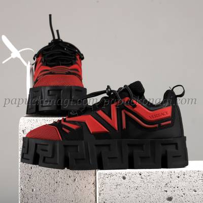 Outlet - Versace Sneaker Siyah Kırmızı Outlet - Versace Sneaker Siyah Kırmızı