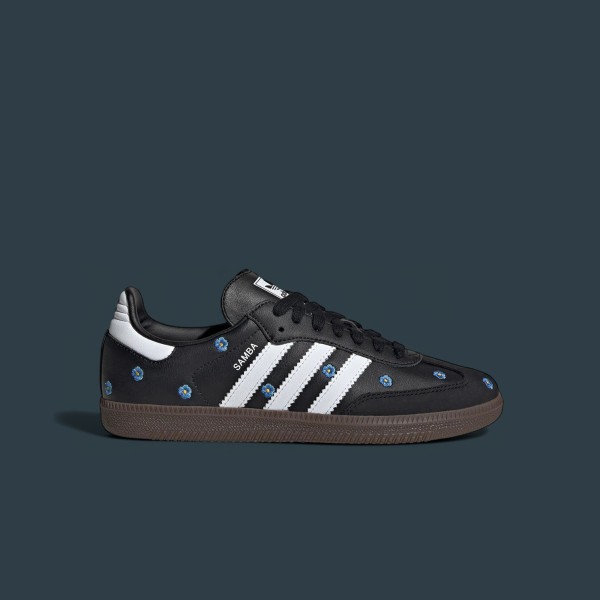 Samba Love Floral Siyah Beyaz Samba Love Floral Siyah Beyaz