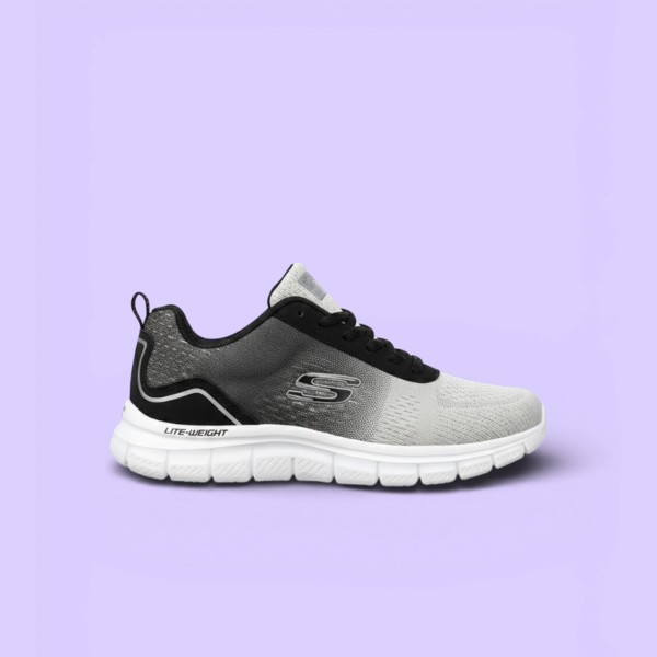 Skechers Flex Füme Gri Beyaz Skechers Flex Füme Gri Beyaz